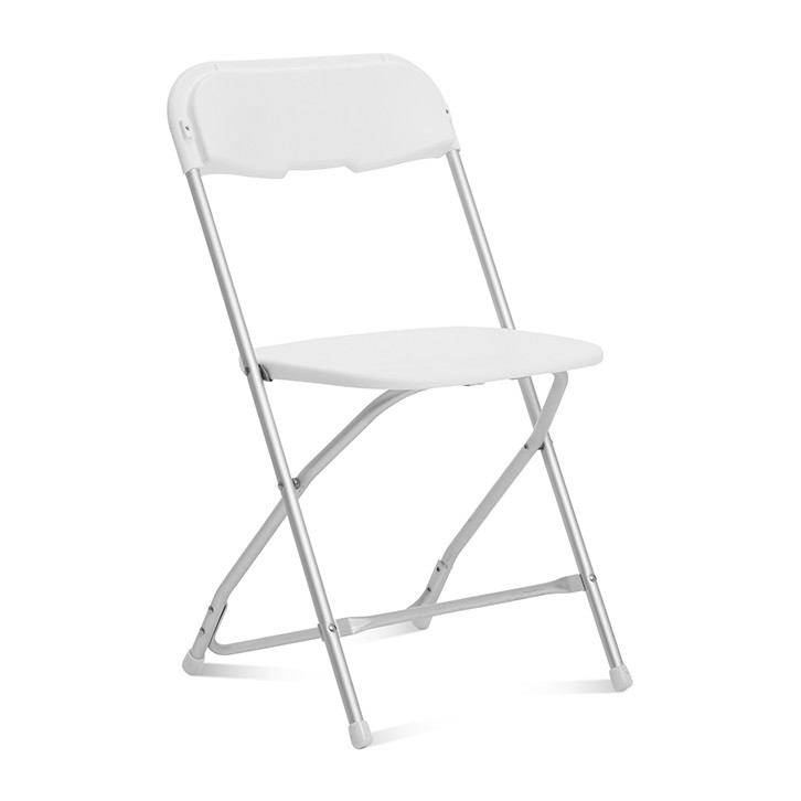Rental Folding Chairs-Samsonite-Attractive Blue/Gray Color 