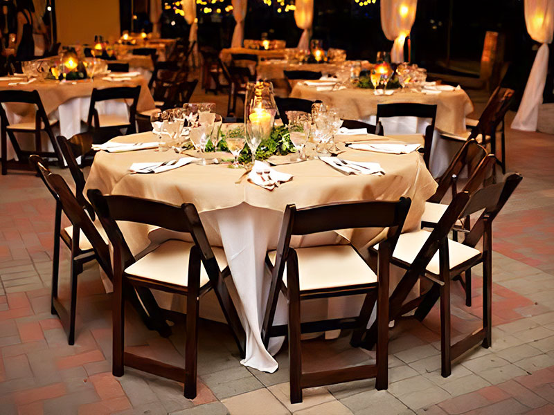 folding chair covers for rent